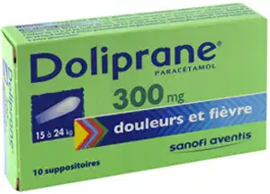 DOLIPRANE 300 mg Suppositoires 2Plq/5 (10)