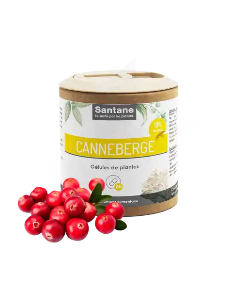 Santane Canneberge (> 10% De Pacs) Gélules De Poudre De Plantes 250mg B/60