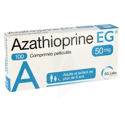 Azathioprine Eg 50 Mg, Comprimé Pelliculé à FLEURANCE