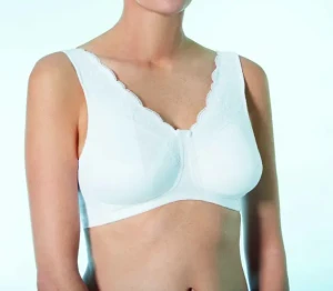 Thuasne Balanced Support Soutien-gorge Pour Prothèse Mammaire Blanc Taille 105c
