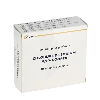 Chlorure De Sodium 0,9 % Cooper, Solution Pour Perfusion à Paris