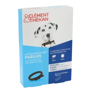 Parkan Collier Dimpylate Pour Grands Chiens, Collier Médicamenteux