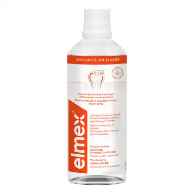 Elmex Anti-caries Bain De Bouche Fl/400ml + Colerette à VANNES