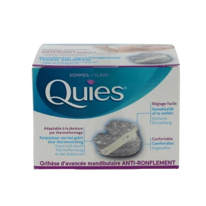 Quies OrthÈse D'avancÉe Mandibulaire UnitÉ