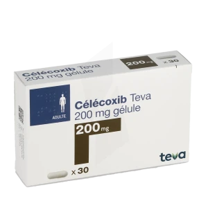 Celecoxib Teva 200 Mg, Gélule