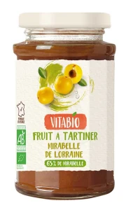 Vitabio Fruits à Tartiner Mirabelle
