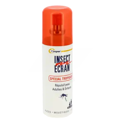 Insect Ecran Spécial Tropiques Solution Adulte Enfant Spray/75ml à Alpe d'Huez