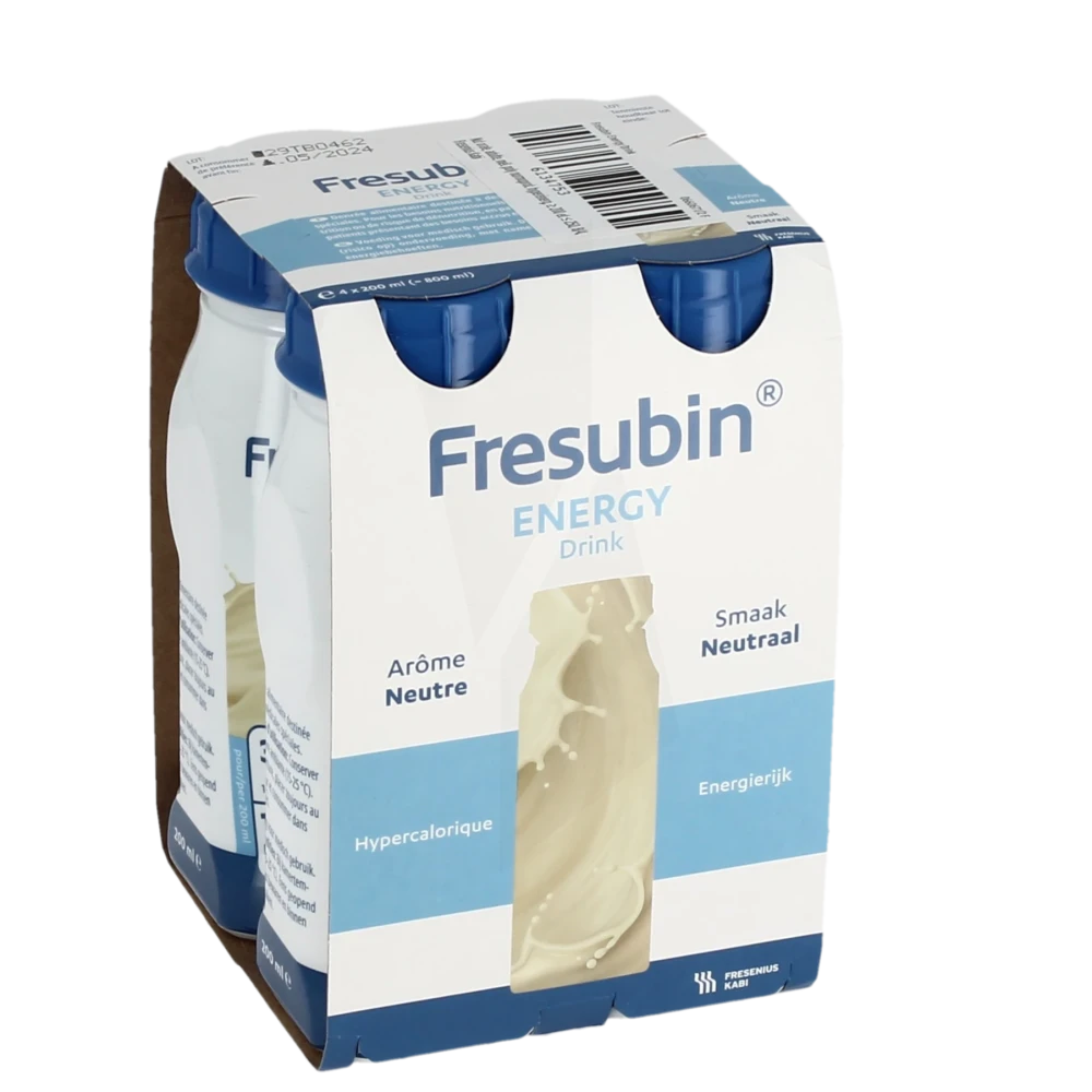Fresubin Energy Drink Nutriment Hypercalorique Neutre 4bouteilles/200ml