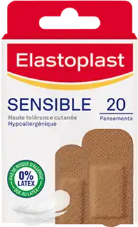 Elastoplast Sensitive Pansements Peau Sensible Métisse 2 Formats B/20