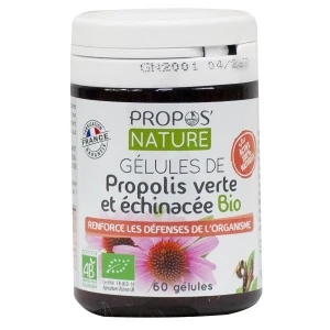 Propo's Nature Propolis Verte Et Echinacée Bio