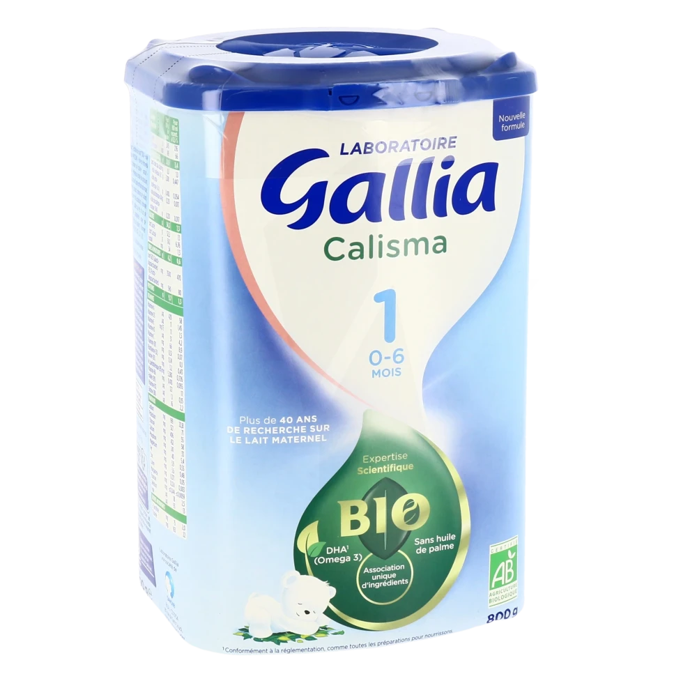 Gallia Calisma Bio 1 Lait En Poudre B/800g