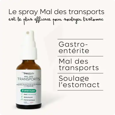 Les Bienfaits Mal Des Transports Spray Flacon De 20 Ml à GRENOBLE