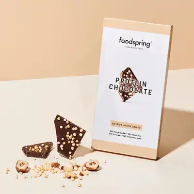 Foodspring chocolat noisettes