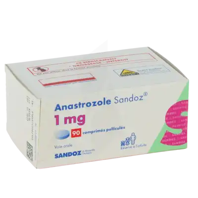 Anastrozole Sandoz 1 Mg, Comprimé Pelliculé à Clermont-Ferrand