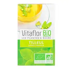 Vitaflor - Bio Tisane Tilleul 18 Sachets à PODENSAC