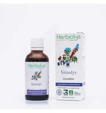 Herbiolys Complexe - Veinolys 50ml Bio à JOUE-LES-TOURS