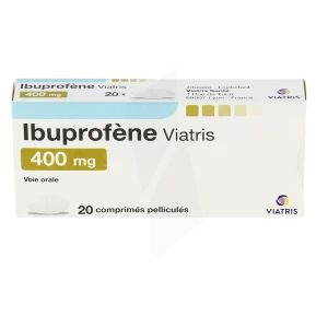 Ibuprofene Viatris 400 Mg, Comprimé Pelliculé