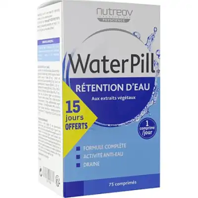 Nutreov Water Pill Rétention D'eau Comprimés B/75 à VOGÜÉ