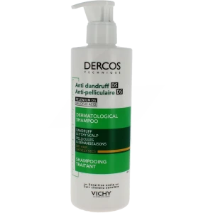 Vichy Dercos Technique Antipelliculaire Ds Shampooing Traitant Pellicules & Démangeaisons Cheveux Secs Flacon/390ml