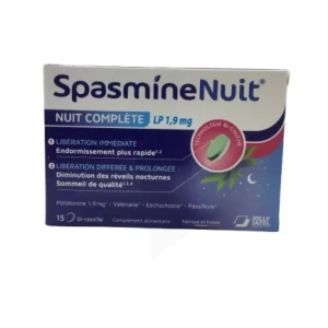 Spasminenuit Complete Lp 1.9 Comprimés B/15