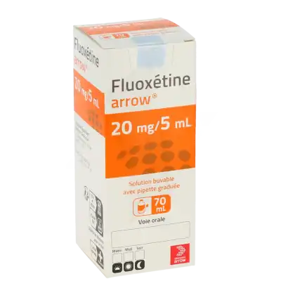 FLUOXETINE ARROW 20 mg/5 ml, solution buvable