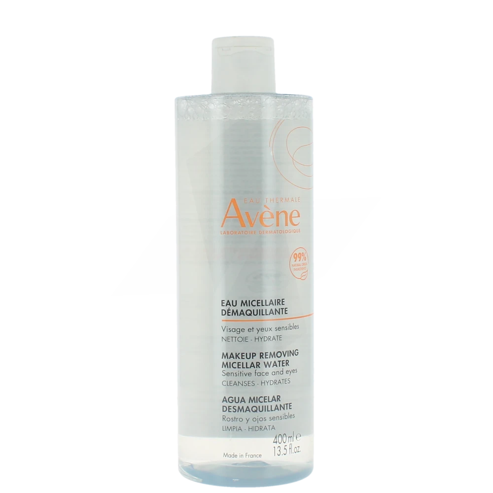 Avène Eau Thermale Soins Essentiels Eau Micellaire Démaquillante Flacon De 400 Ml