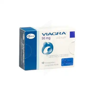 VIAGRA 50 mg, comprimé pelliculé