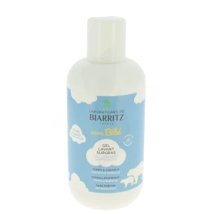 Ldbiarritz Bebe Gel Lavant Surgras Sans Parfum T/200ml
