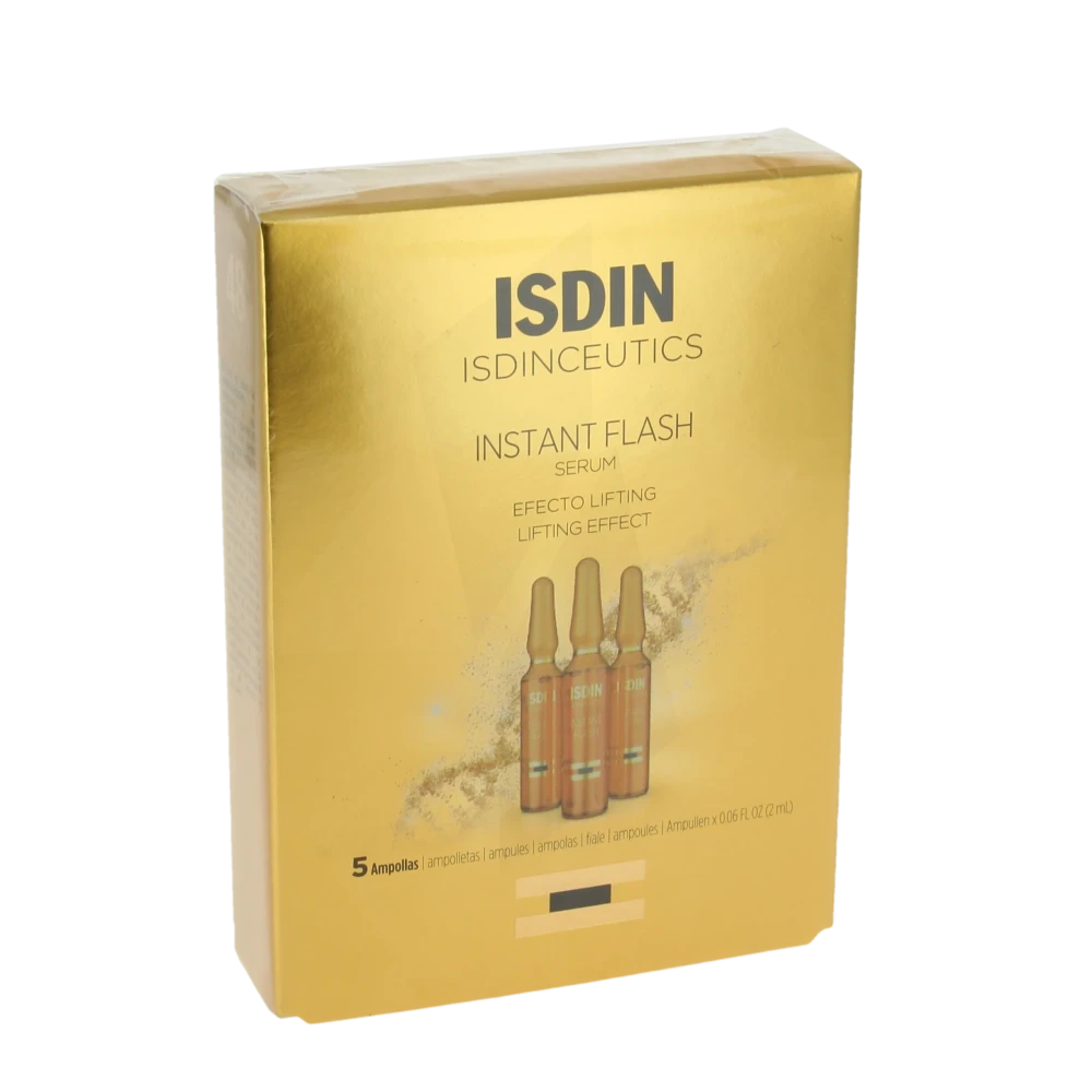 Isdin Instant Flash Solution 5 Ampoules/2ml