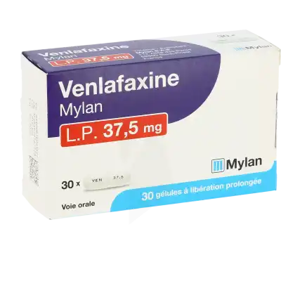 Venlafaxine Viatris Lp 37,5 Mg, Gélule à Libération Prolongée à Casteljaloux