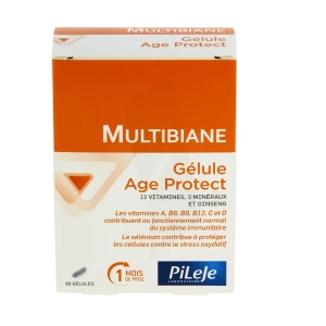 Pileje Multibiane Age Protect 30 Gélules