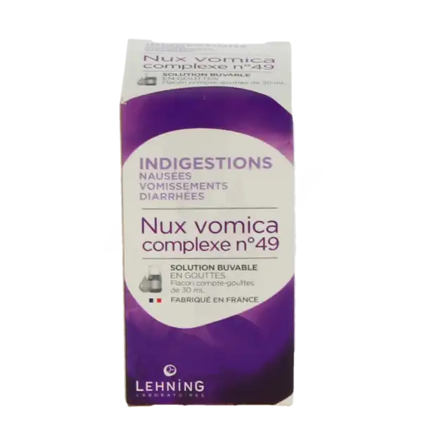 Nux Vomica Complexe N°49, Solution Buvable En Gouttes