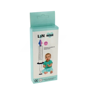 L2n Seringues Lavage Nasal Colorés B/2