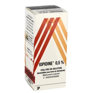 Iopidine 0,5 %, Collyre En Solution