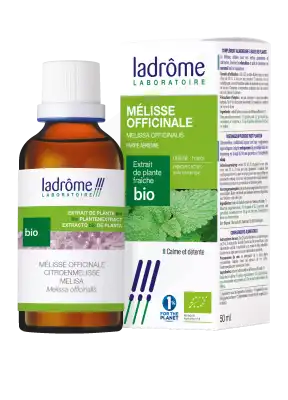 Ladrôme Extrait De Plante Mélisse Officinale Partie Aérienne 50ml à Saint-Etienne