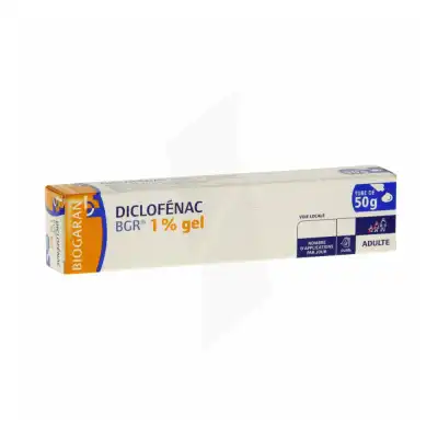 Diclofenac Bgr 1 %, Gel à CANEJAN