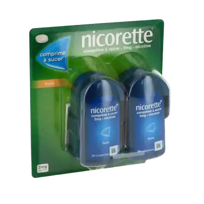 Nicorette Fruits 2 Mg, Comprimé à Sucer à Nice
