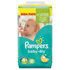 Pampers Couches Babydry 9-18kg X 112 à MONTGISCARD