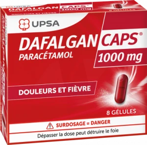 Dafalgancaps 1000 Mg, Gélule