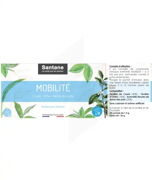 Santane Confort Articulair Infusions En Sachets Doses 24 Sachets