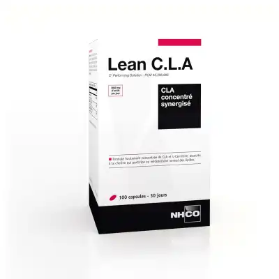 NHCO Nutrition Aminoscience Lean CLA Réduction masse grasse Gélules B/100