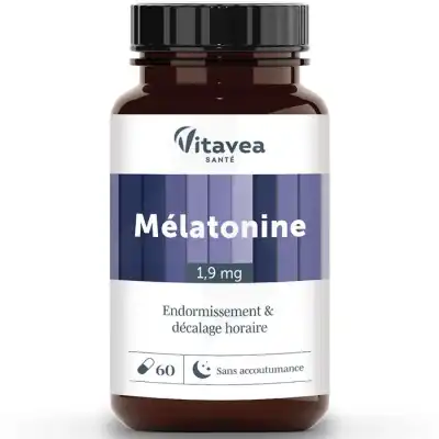 Vitavea Les Essentiels Mélatonine Gélules Pot/60 à Bordeaux