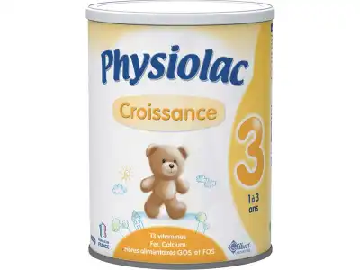 Physiolac Croissance 3, Bt 900 G à CHENÔVE