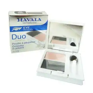 Mavala Poudre à Paupières Duo Satin Grey Chic Boîtier/2,4g à LA-RIVIERE-DE-CORPS