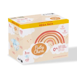 Babycharm Super Dry Flex Couches Midi 6-10kg Carton/123