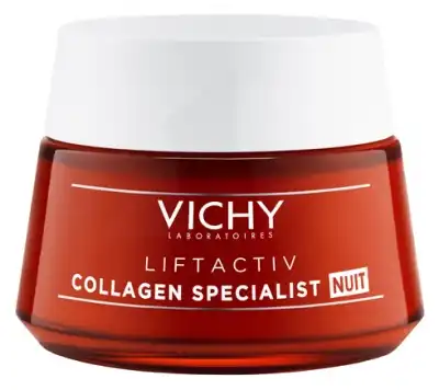 Vichy Liftactiv Collagen Specialist Crème Nuit Pot/50ml à FESSENHEIM