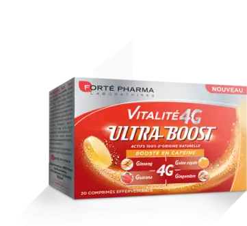 Vitalité 4g Ultra Boost Comprimés Effervescents B/20 à Cholet