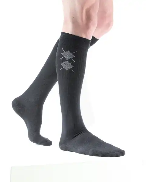 Gibaud - Chaussettes Optimum Tech - British Anthracite - Classe 2 - Taille 5 -  Long