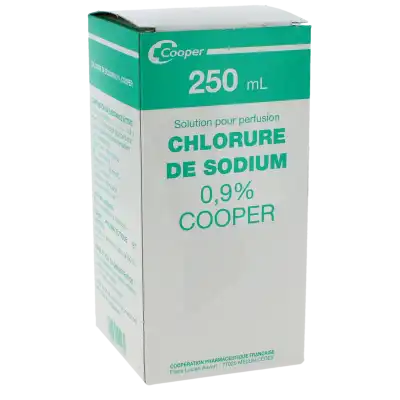 Chlorure De Sodium 0,9 % Cooper, Solution Pour Perfusion à CHAMBÉRY