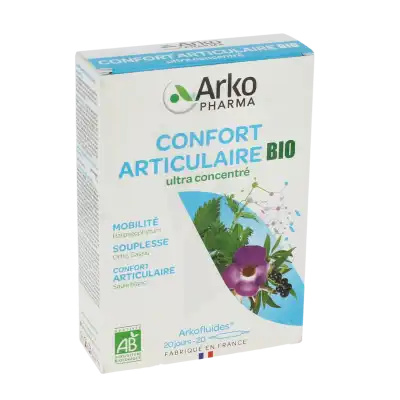 Arkofluide Bio Ultraextract Solution Buvable Articulations 20 Ampoules/10ml à Bordeaux
